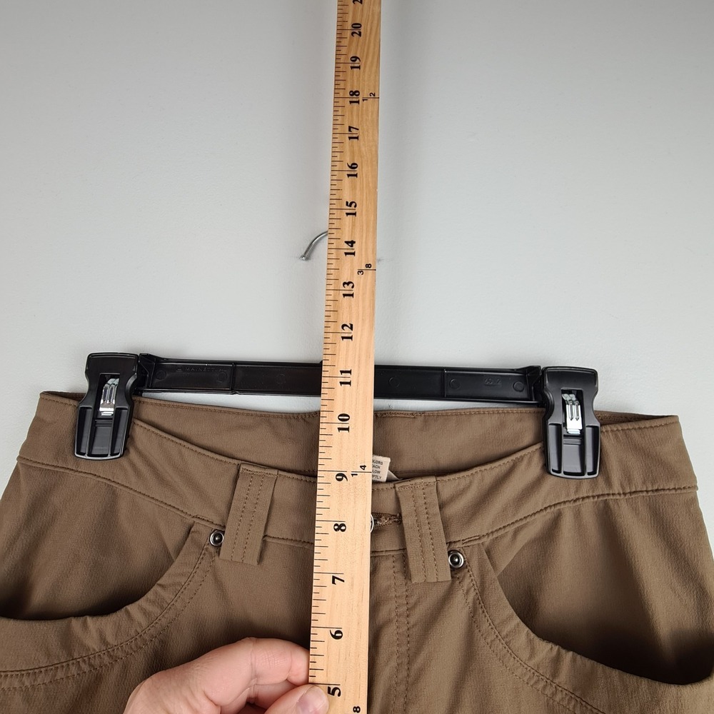 Duluth Trading Flexpedition Slim Leg Pants Women's‎ 6 X 29 Brown Hiking Gorpcore - Picture 3 of 9